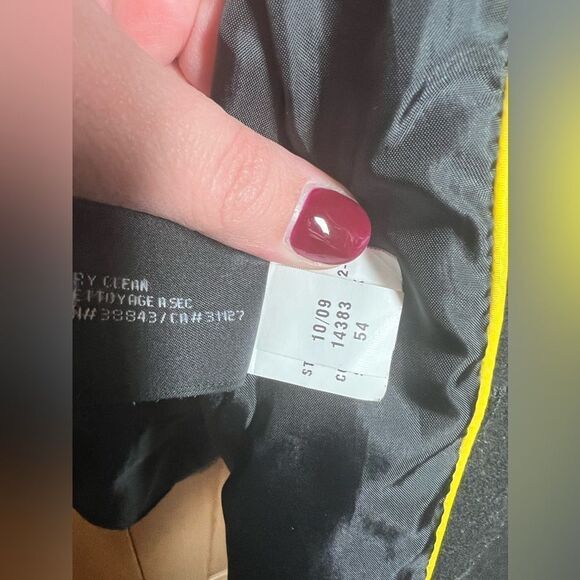 2009 DKNY Black Button Up Wool Peacoat Jacket Ladies Size 6 - EUC - Picture 10 of 13